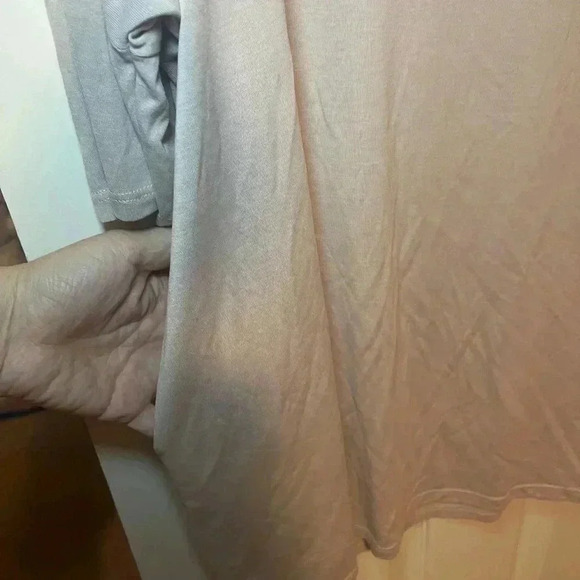 Rokoko v neck top oversized lagenlook pockets small - Picture 4 of 5